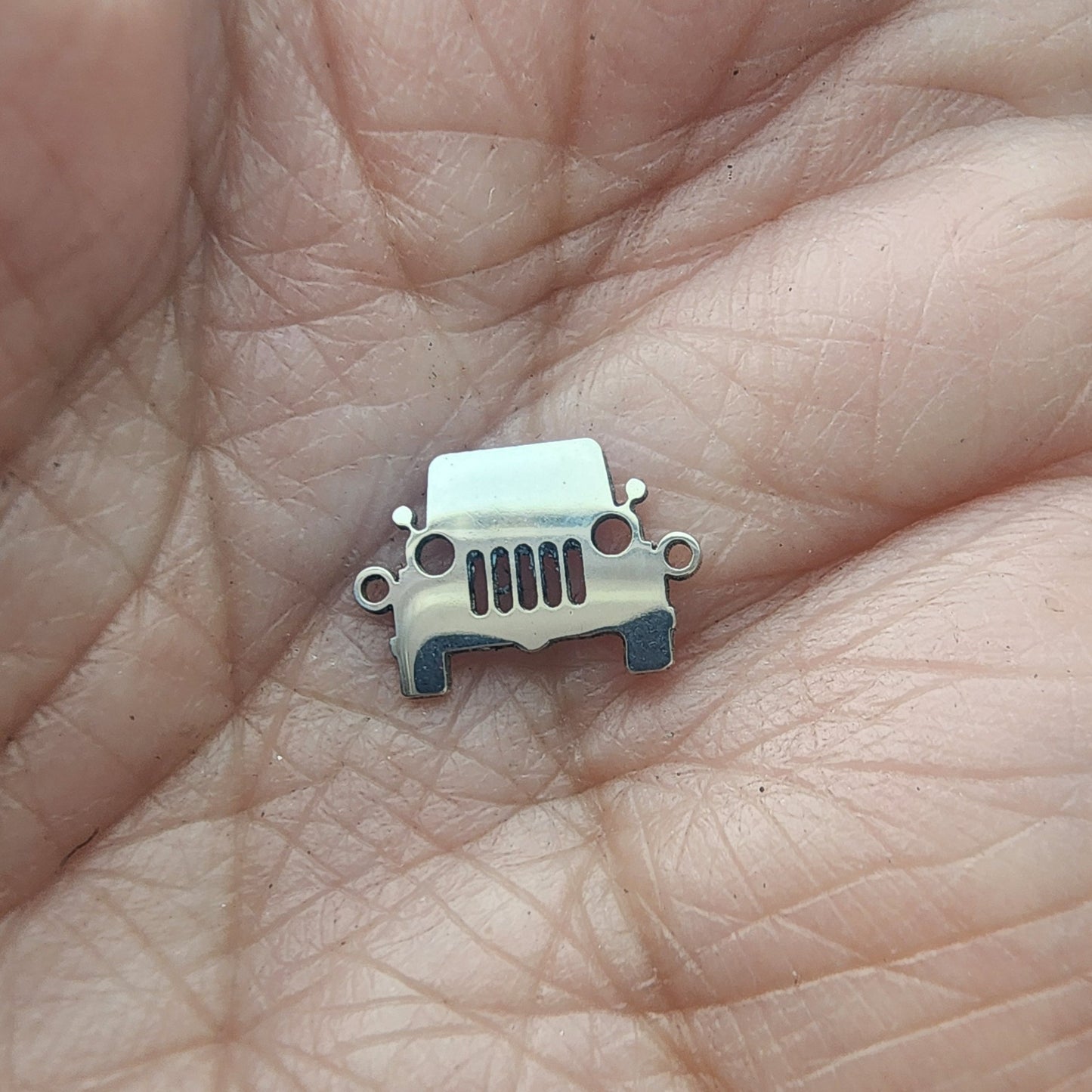 SUV connector for permanent jewelry, gold filled, sterling silver, 14k and 10k gold