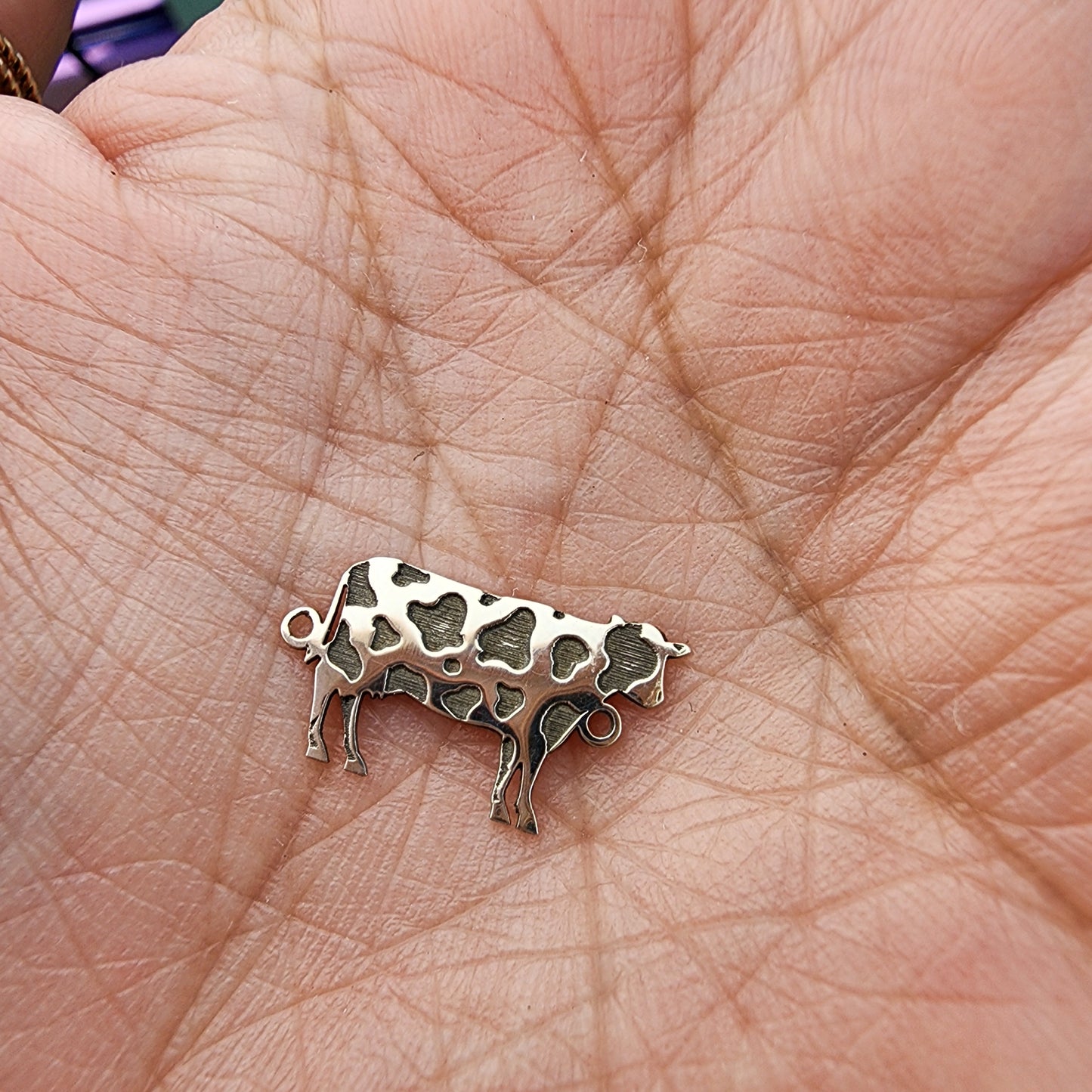 Cow Connector - Sterling Silver or 14k Gold Supplies for Permanent Jewelry