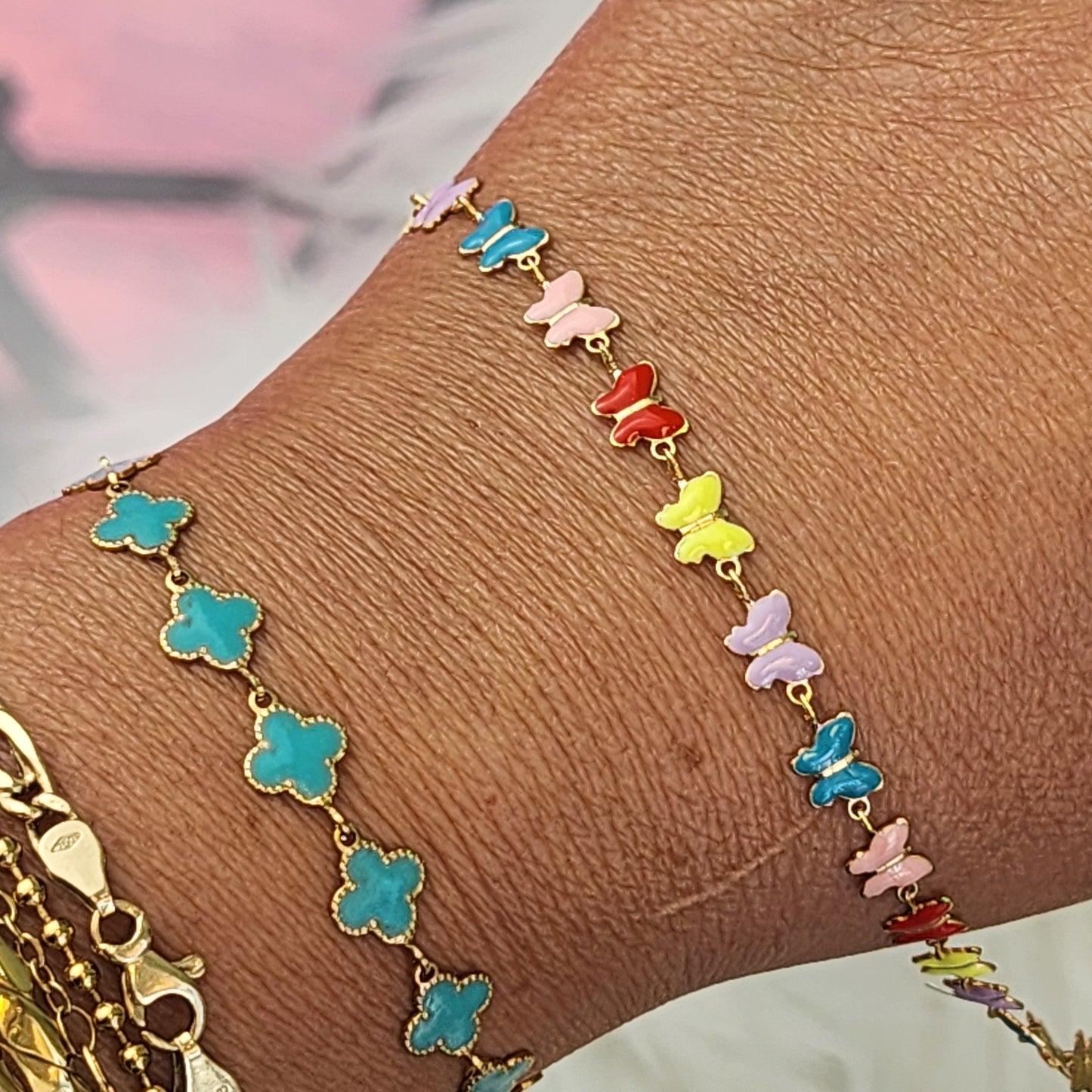 Butterfly Chain by the foot