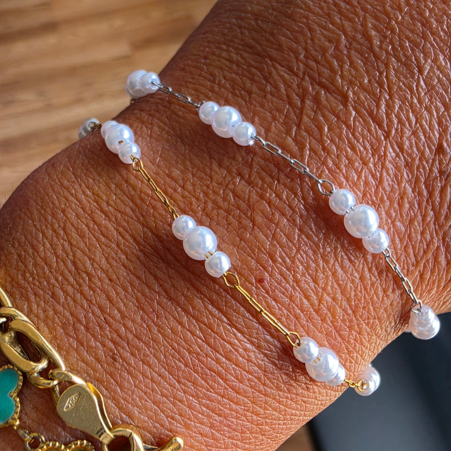 TRIO Pearl Chain by the foot