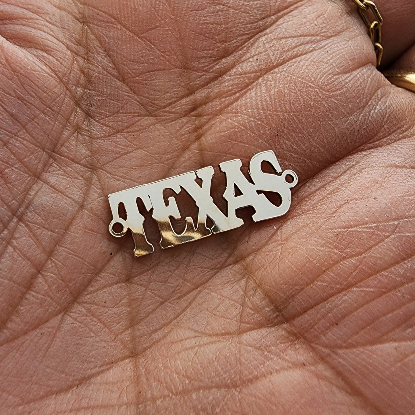 Texas Connector - Sterling Silver or 14k Gold Supplies for Permanent Jewelry