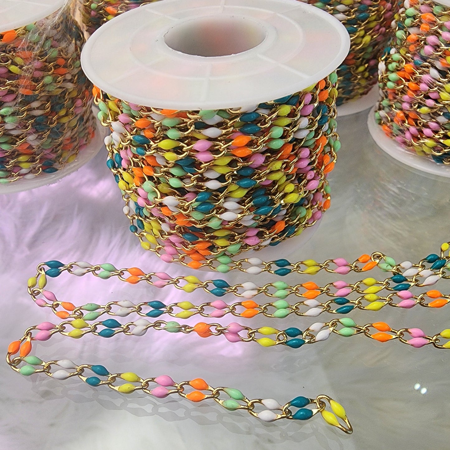 Pastel Rainbow Chain