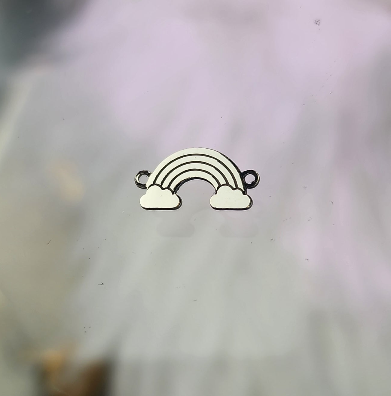 Rainbow Connector, Gold Filled Permanent Jewelry Connector Connector - Sterling Silver, Gold Filled or 14k Gold