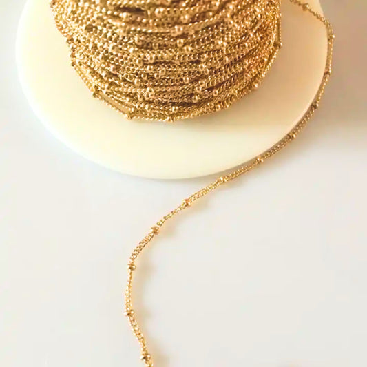 14k Gold Filled Satellite Ball Chain