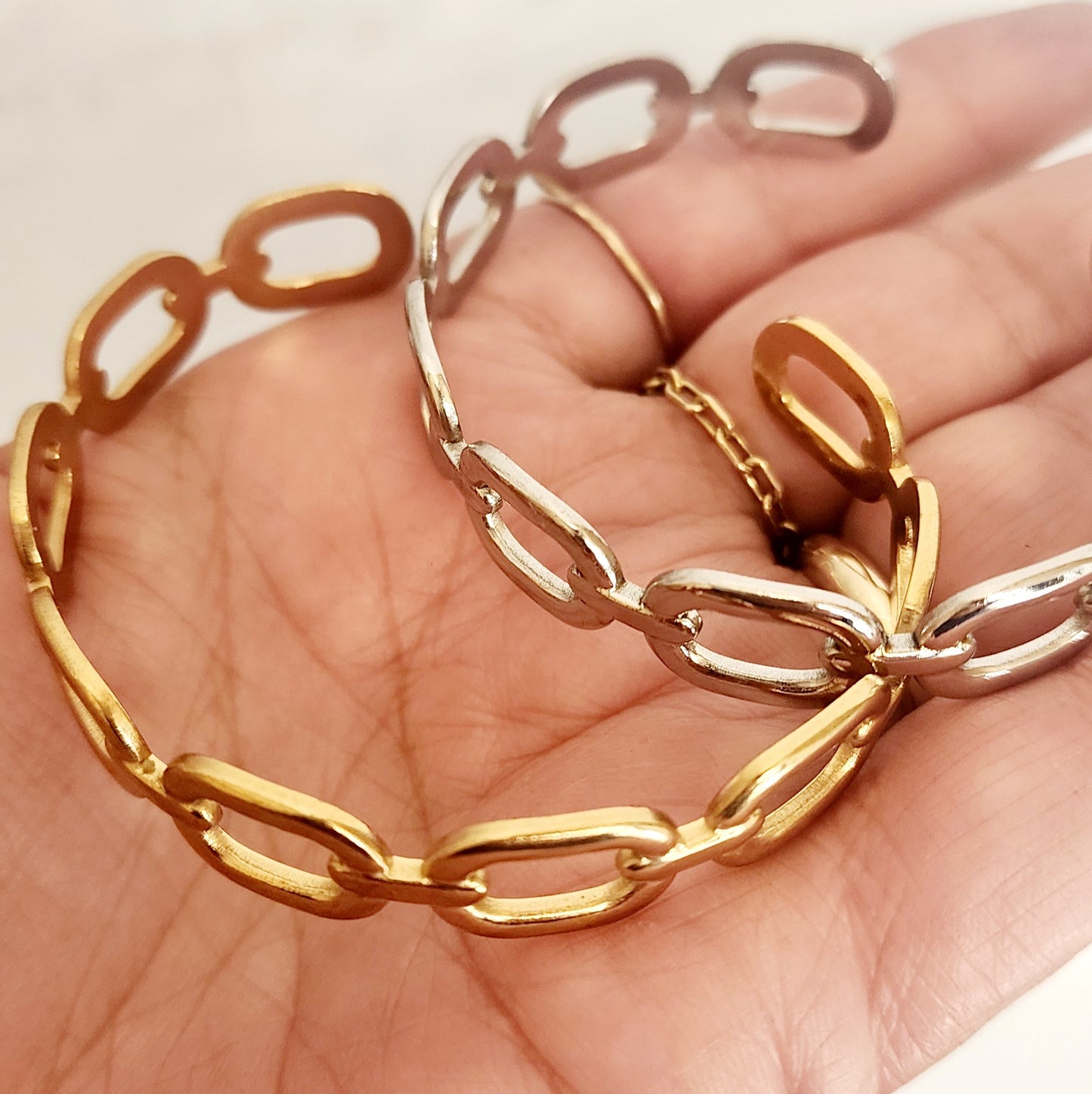 Linked Cuff Bracelet