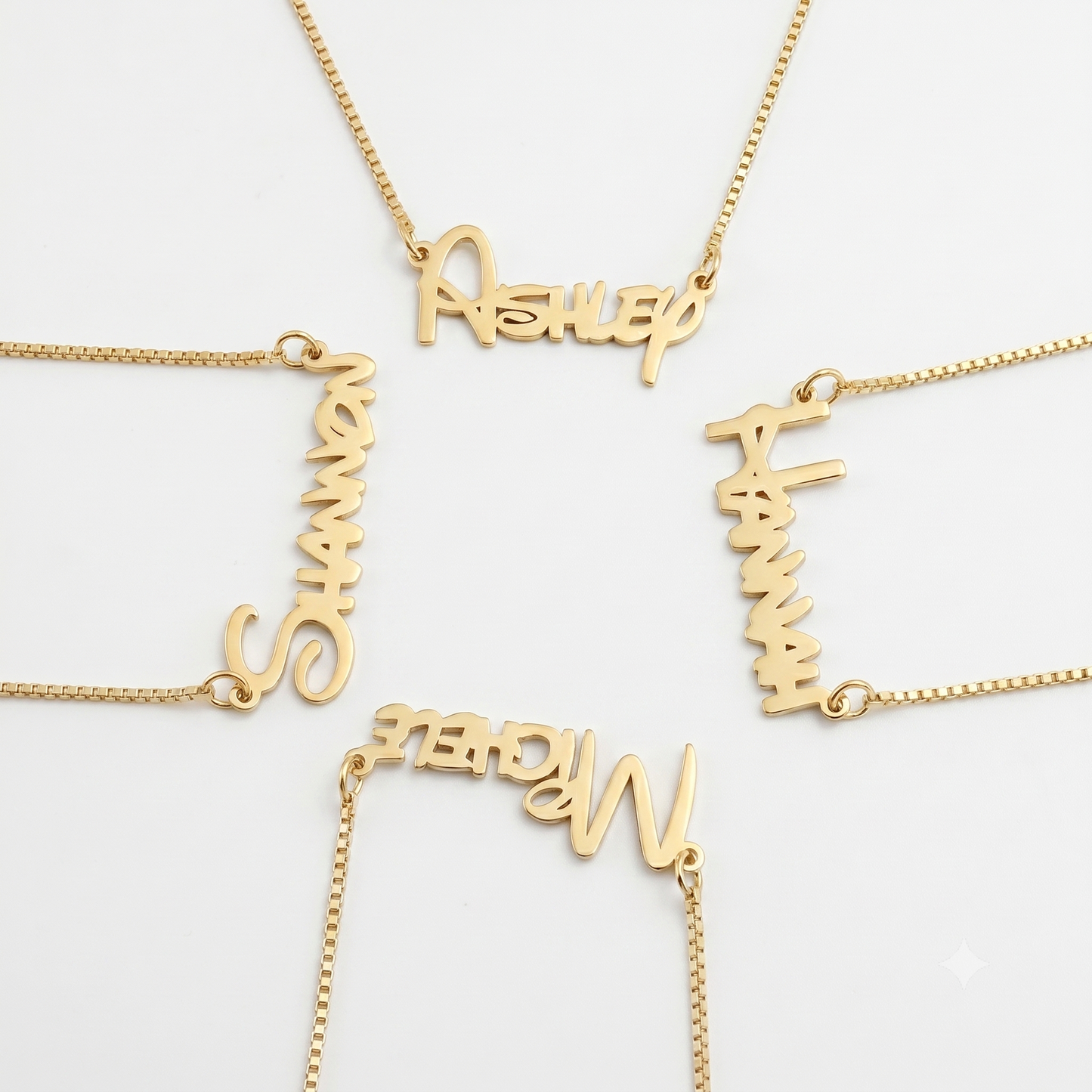 Custom Magical Theme Name Necklace