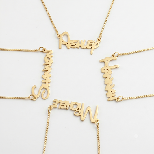 Custom Magical Theme Name Necklace