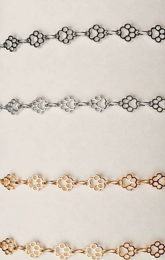 Pawprint Chain by the foot