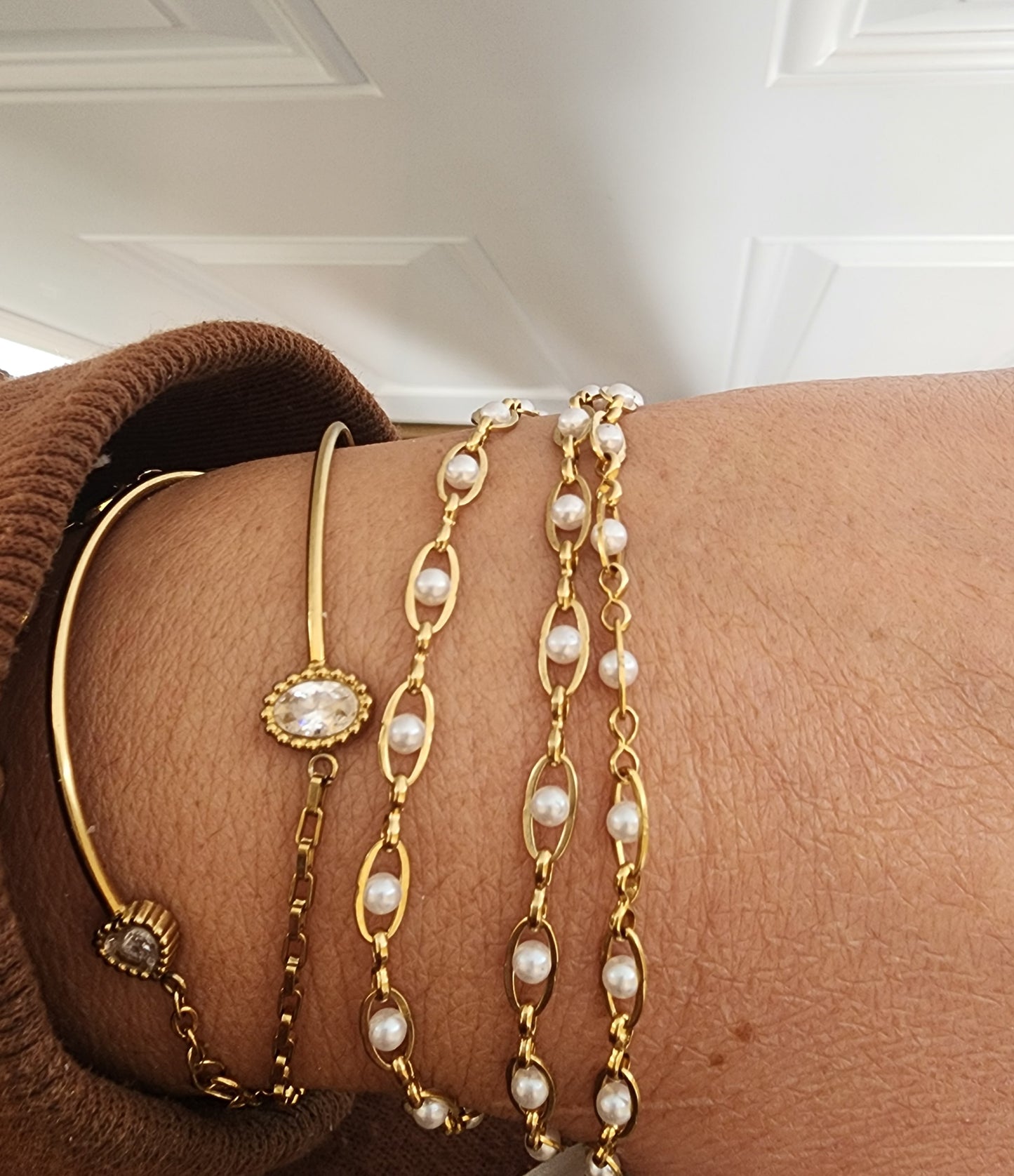 Peapod Pearl Chain by the foot