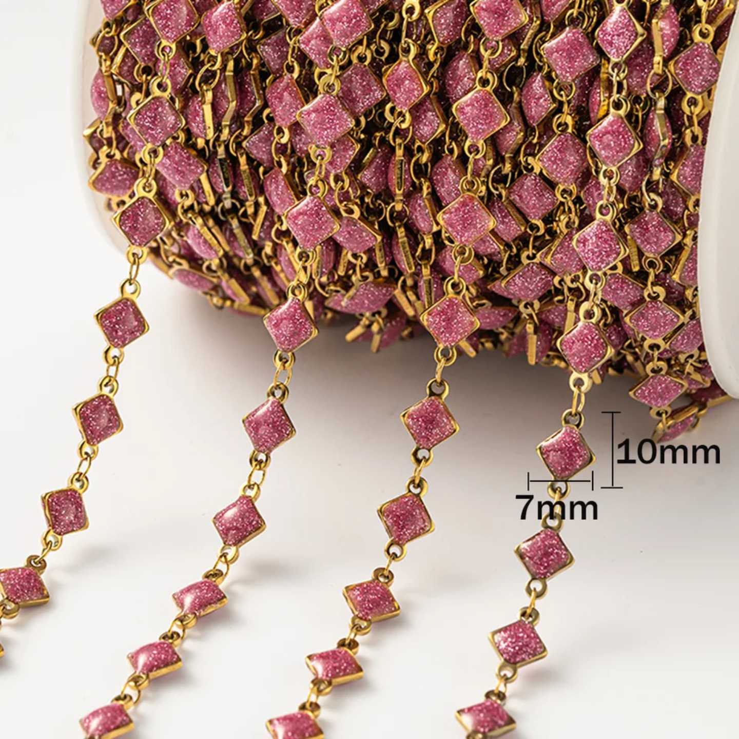 Diamong Glitter Chain by the foot