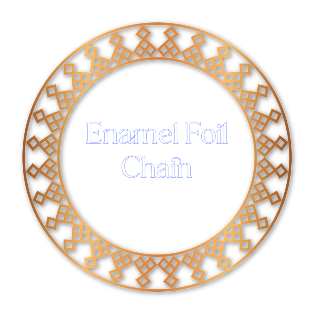 Enamel Foil Chain Pack