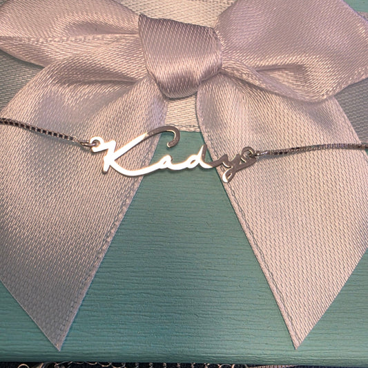 Signature Style Custom Name Necklace