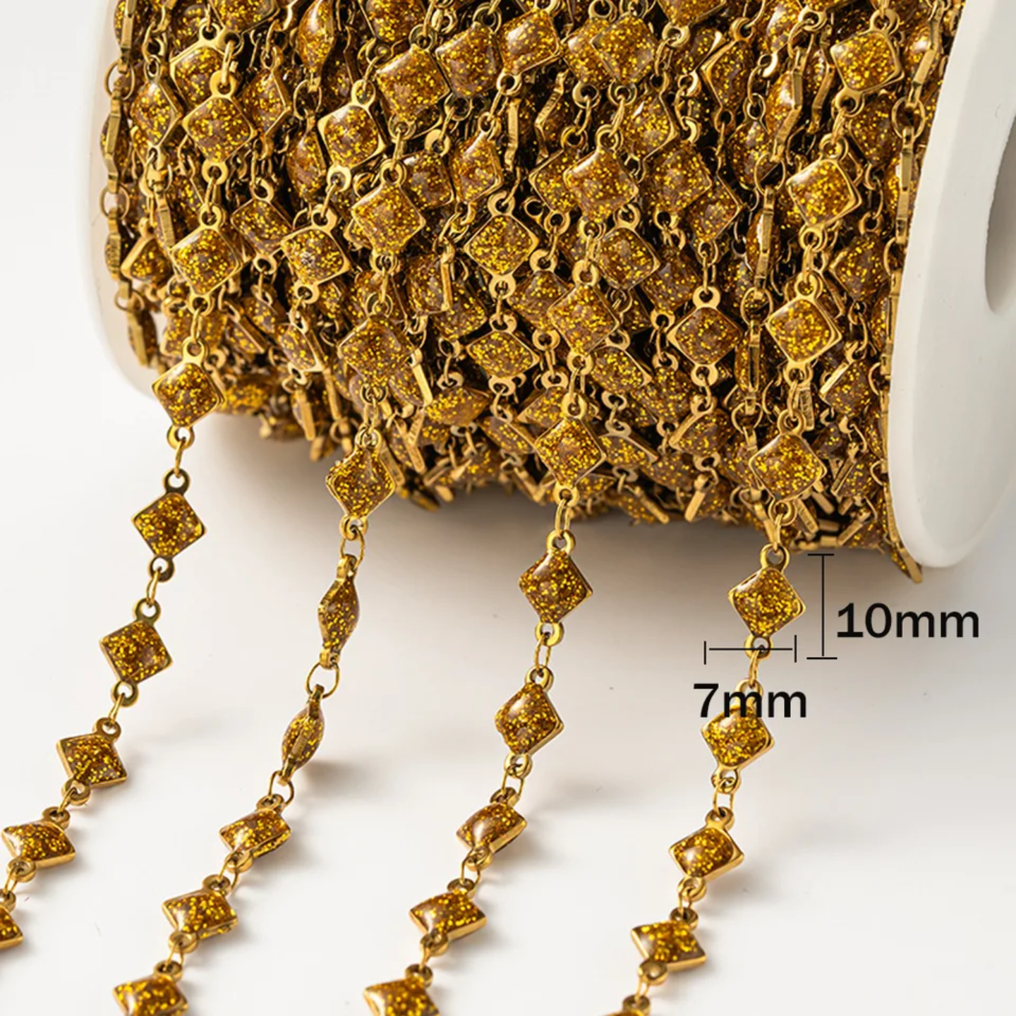 Diamong Glitter Chain by the foot