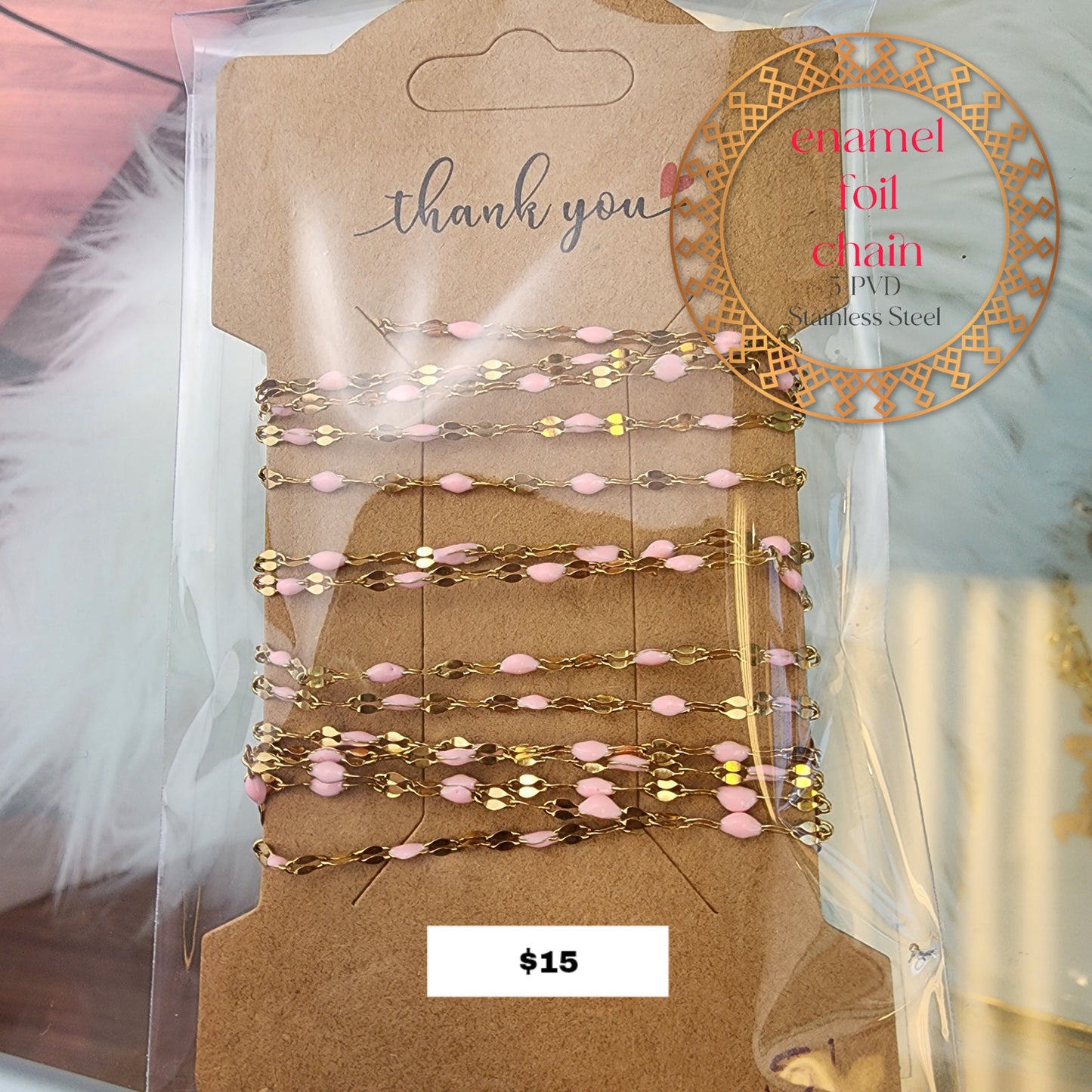 Enamel Foil Chain Pack