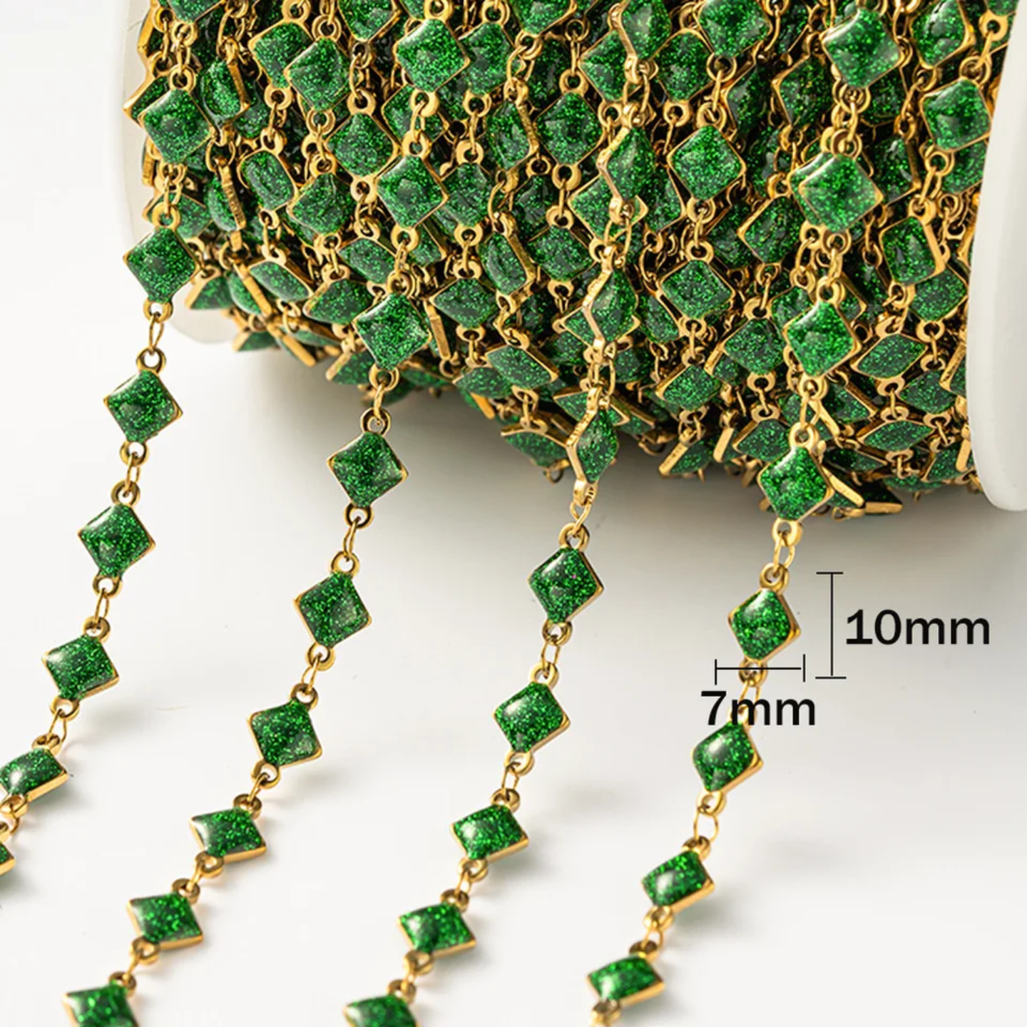 Diamong Glitter Chain by the foot