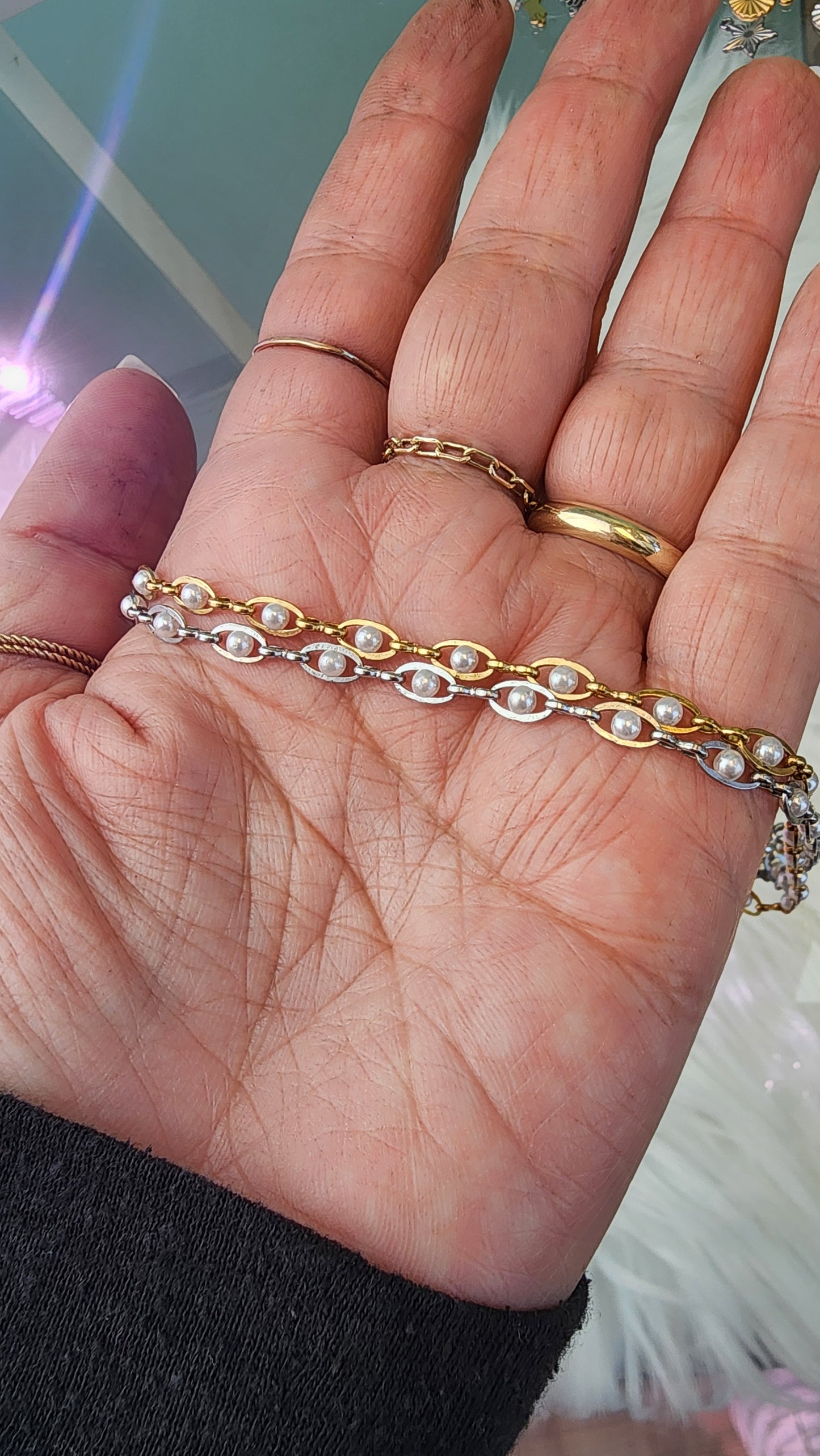Peapod Pearl Chain by the foot