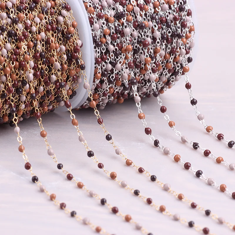 Amber Cable Chain Sterling or Gold filled