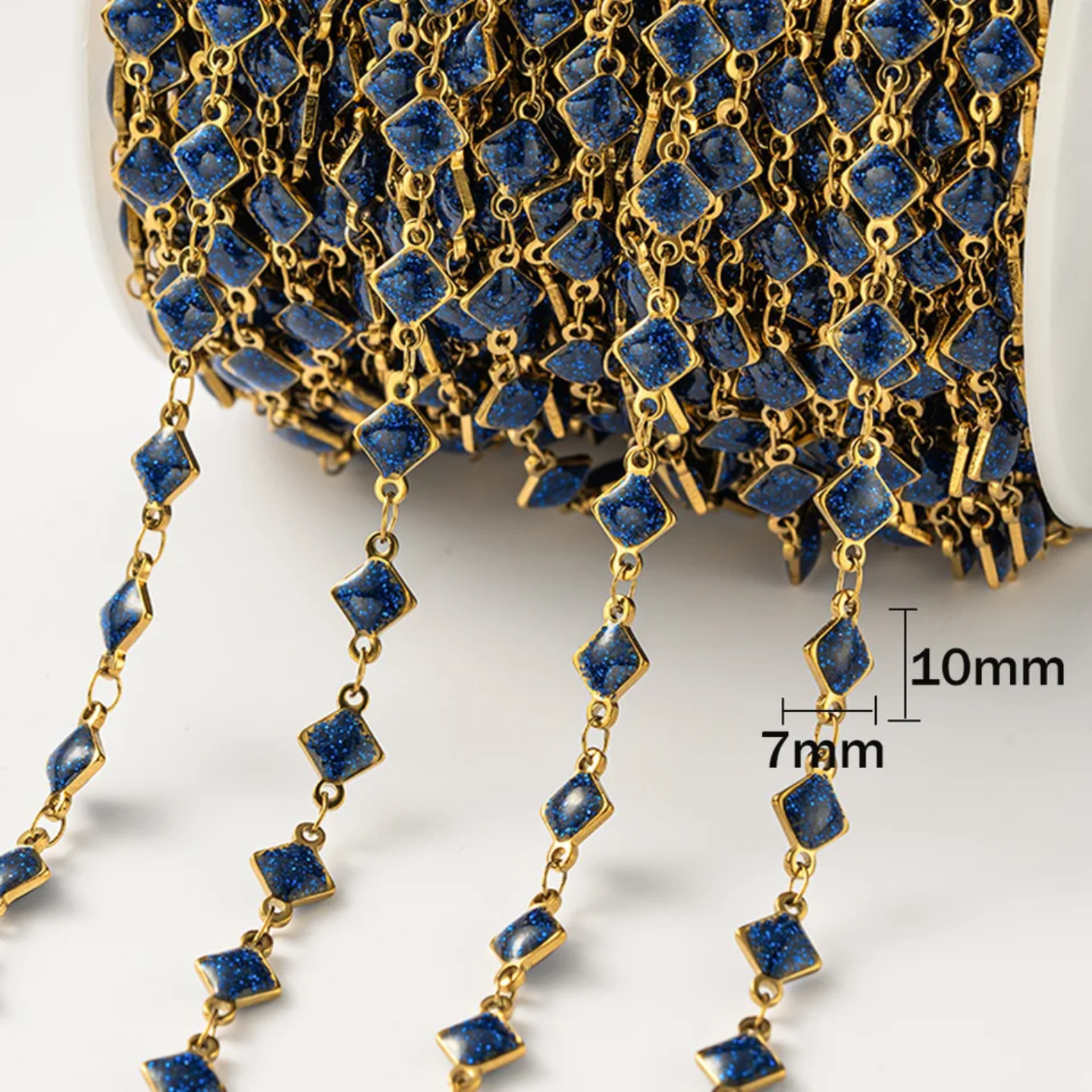 Diamong Glitter Chain by the foot